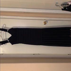 Navy Blue Mermaid Dress